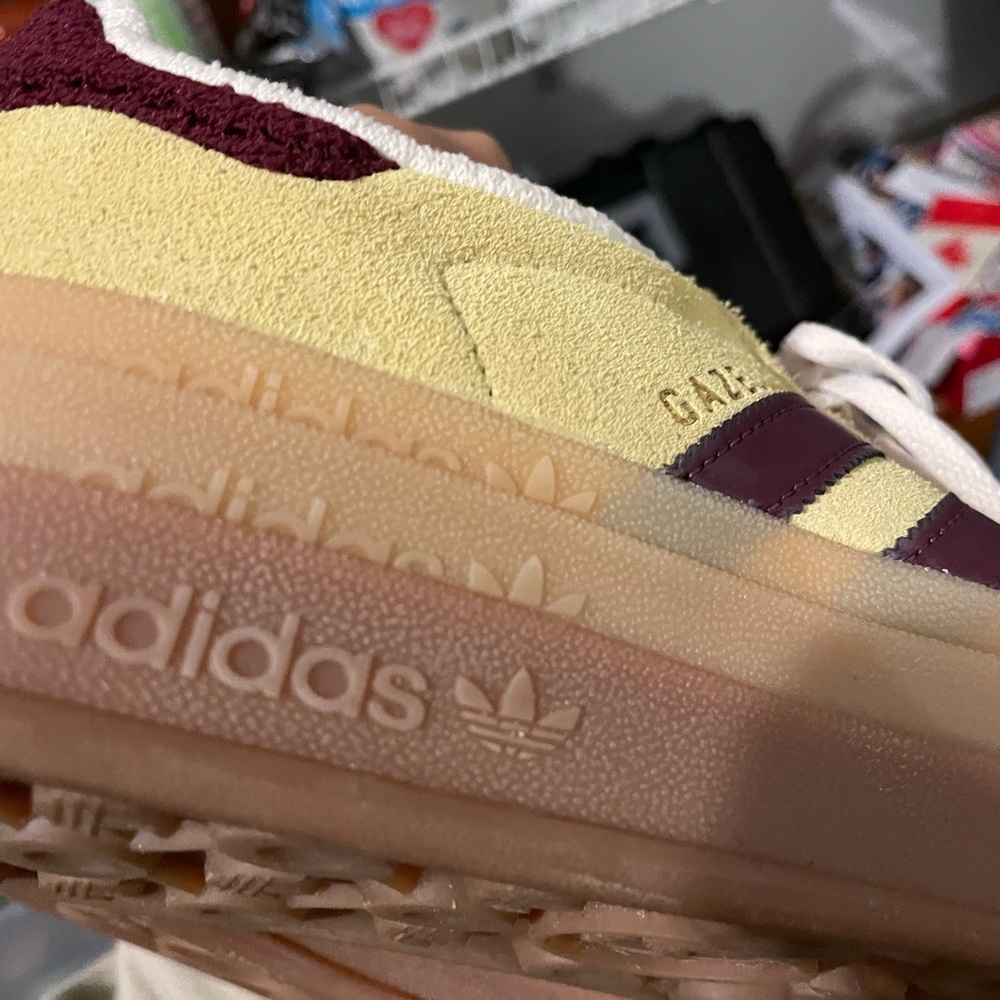 Women’s Gazielle Addias bold sneakers